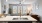Well-lit kitchen with ample counter space