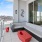 large balcony and sofa