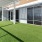 pet park with turf grass